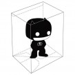 Protective Case 0,5mm for Funko POP! Figures 4"
