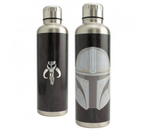 Water bottle metallic The Mandalorian - Star Wars