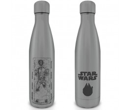 Metallic bottle Star Wars Han Carbonite