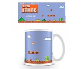Mug Super Mario - Retro title