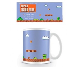 Mug Super Mario - Retro title