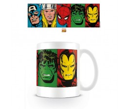 Mug Comic Faces - Marvel