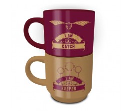 Mugs SET 2 Quidditch Catch & Keeper - Harry Potter