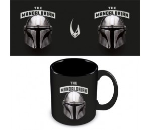 Mug black matt Beskar Helmet The Mandalorian - Star Wars