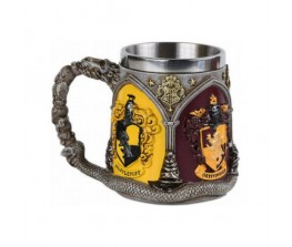 Mug 3D Hogwarts houses logos - Harry Potter