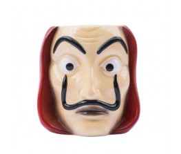 Mug 3D Mask La Casa De Papel