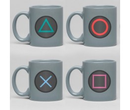 Mugs set PlayStation Buttons