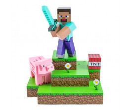 Light Figure Diorama - Minecraft