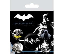 Pins Set Batman DC - Logo