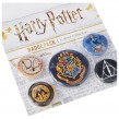 Pins Set Core Hogwarts - Harry Potter