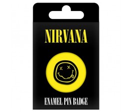 Enamel Pin Smiley Nirvana