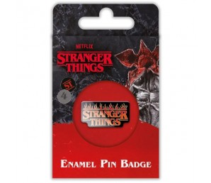 Enamel Pin Fire Logo - Stranger Things