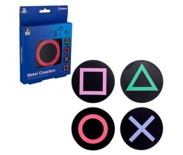 Coaster set metallic Playstation