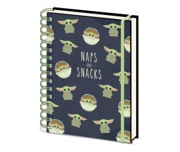 Notebook Star Wars The Mandalorian - Naps and Snacks