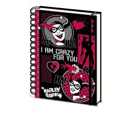 Notebook Harley Quinn - I Am Crazy For You