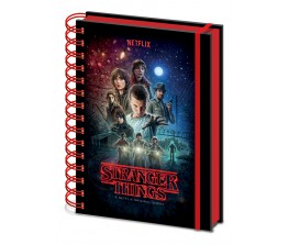 Notebook Stranger Things - One Sheet Metallic Cover