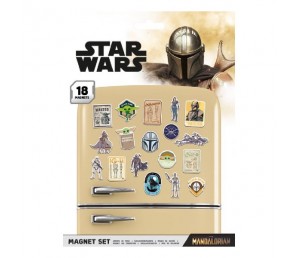 Magnet SET 18pcs Bounty Hunter Mandalorian - Star Wars