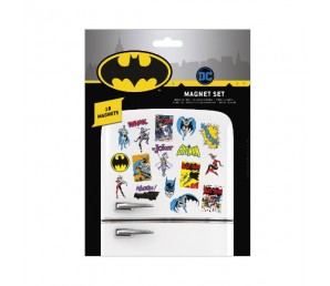 Magnet SET 18pcs Batman Retro - DC