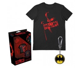 T-shirt The Batman Gift Set with keychain - DC