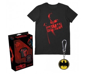 T-shirt The Batman Gift Set with keychain - DC