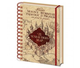 Notebook Marauders Map - Harry Potter