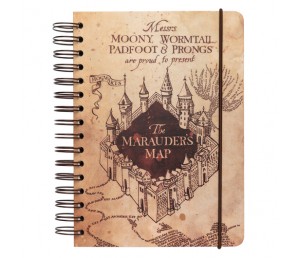Spiral notebook The Marauder’s Map - Harry Potter