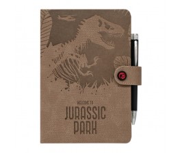 Notebook Jurassic Park with Pen Projector
