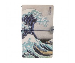 Travel Notebook Hokusai The Great Wave of Kanagawa