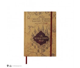 Notebook - Foldable Marauder's Map