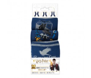 Socks Set of 3 Ravenclaw - Harry Potter