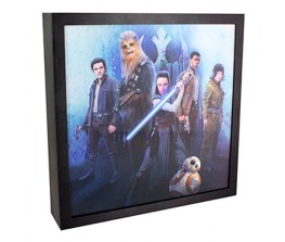 Light Frame 3D The Last Jedi - Star Wars