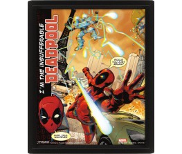 Frame 3D Deadpool - Attack