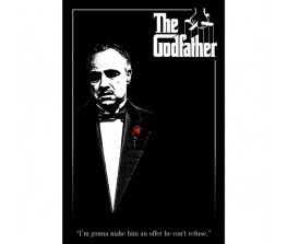 Poster Red Rose The Godfather