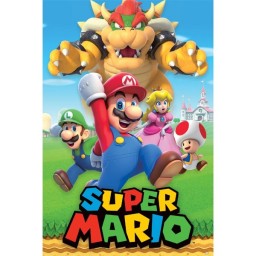 Poster Character Montage - Super Mario