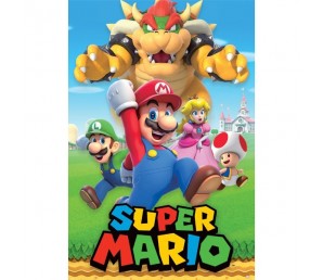 Poster Character Montage - Super Mario