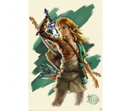 Poster Link Tears of the Kingdom - Zelda