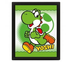 Frame 3D Mario Yoshi - Super Mario