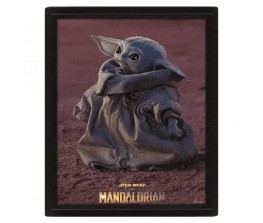 Frame 3D Grogu - Star Wars