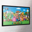 Poster Super Mario Characters