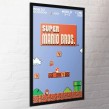 Poster Super Mario Bros World 1-1