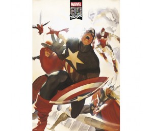 Poster Marvel Avengers 80 Years