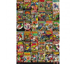 Poster Marvel Classic Comics Covers