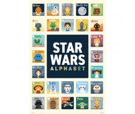 Poster Star Wars Alphabet