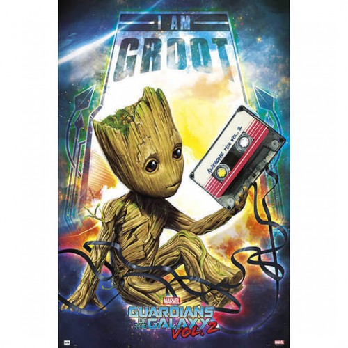 Poster Groot Guardians of the Galaxy - Marvel