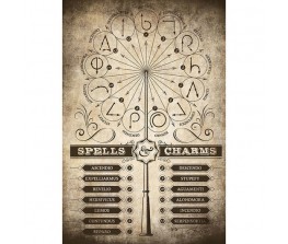 Poster Spell and Charms - Harry Potter