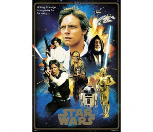 Poster Classic 40 Anniversaries - Star Wars