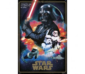 Poster Classic Villains 40 Anniversaries - Star Wars