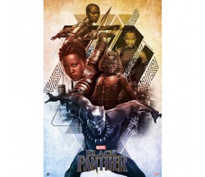 Poster Black Panther - Marvel