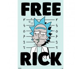Poster Free Rick - Rick and Morty