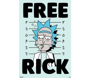 Poster Free Rick - Rick and Morty